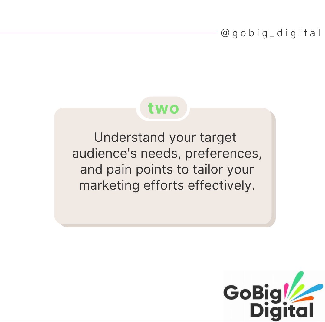 GoBigDigital's tweet image. Crafting your own brand on social media is important to establish an identity for your business.  Be unique, authentic and unforgettable with our 3 crucial tips. #socialmediamarketing #socialmedia