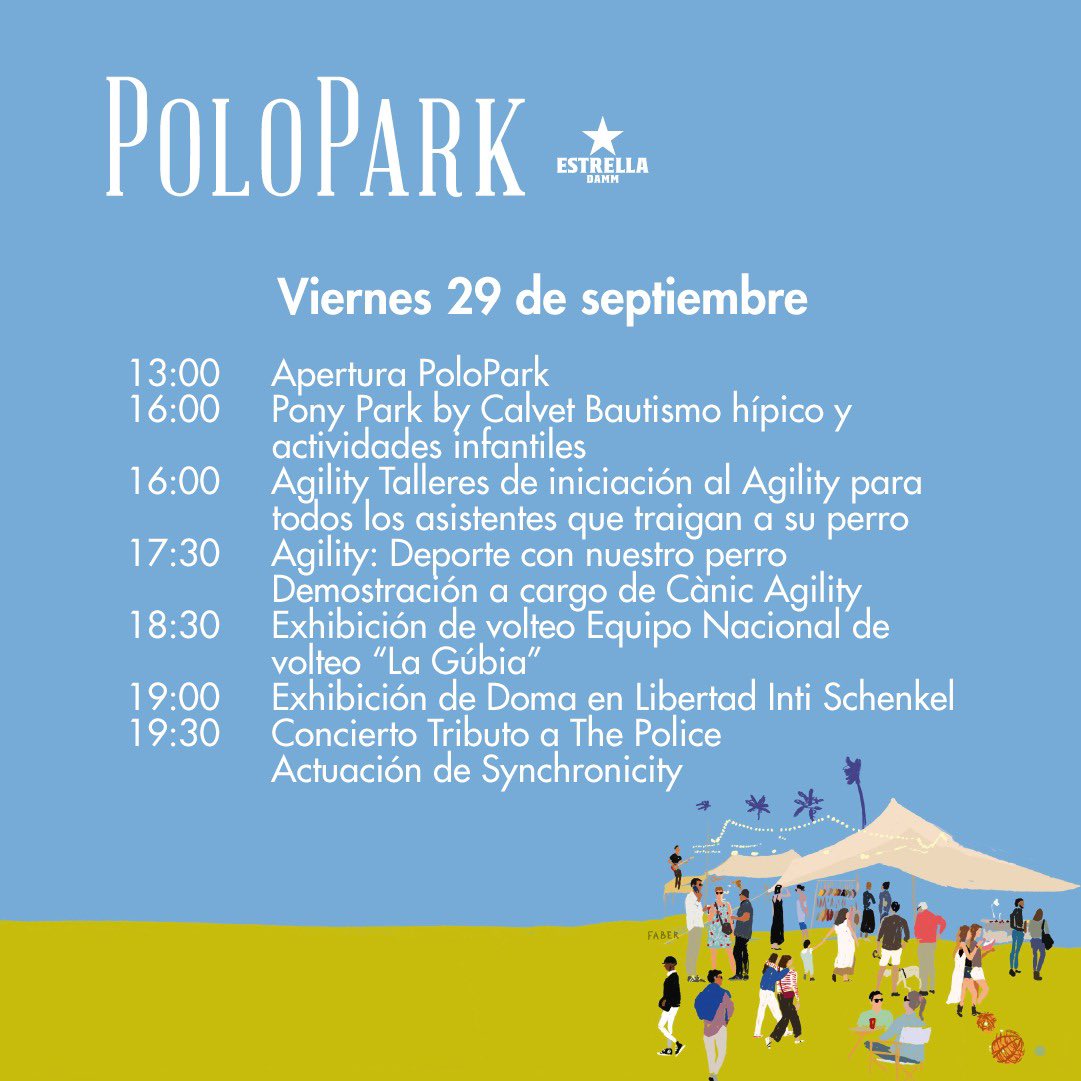 🕐  HOY - A partir de las 13:00h

¡Disfruta de las múltiples opciones de ocio que te ofrece PoloPark cada dia en <a href="/CSIOBarcelona/">CSIO Barcelona</a> !

#csiobarcelona