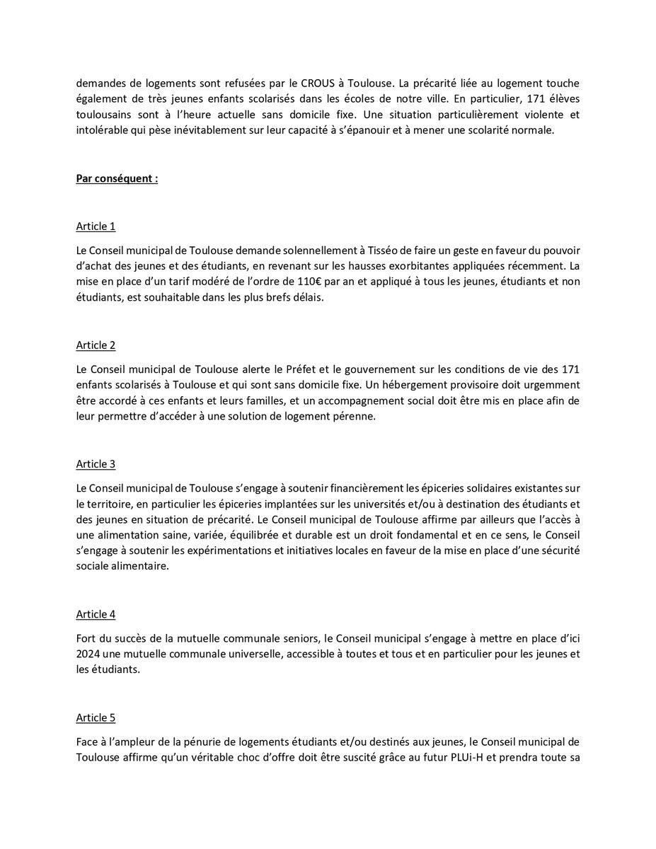 Groupe élu·es écologistes de Toulouse & Métropole tweet media