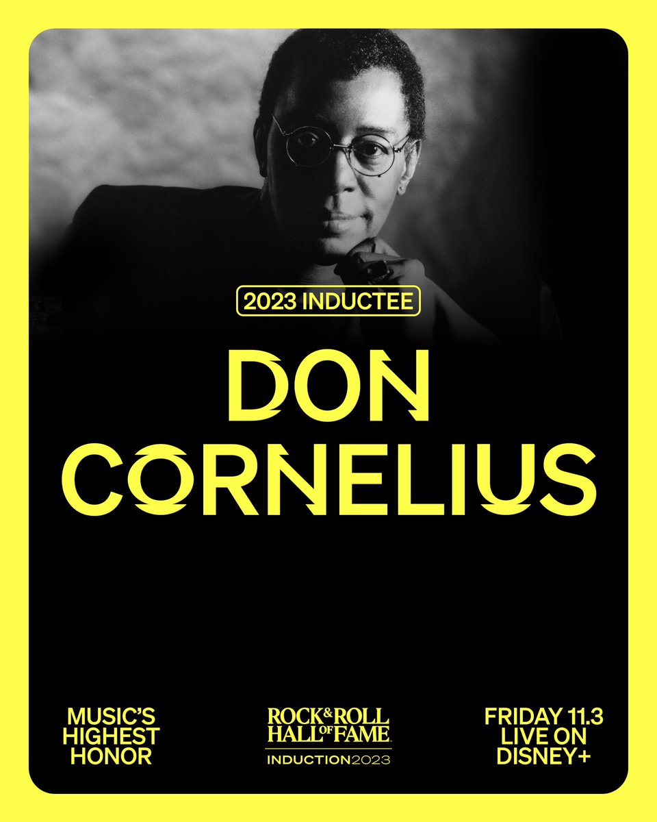The family is humbled our father is being honored with The 2023 Ahmet Ertegun Award on this year’s Rock &amp; Roll Hall of Fame broadcast airing live Friday, Nov 3rd on Disney+ and ABC. Joining him in the unveiling are some of the best and brightest musicians in the music business.