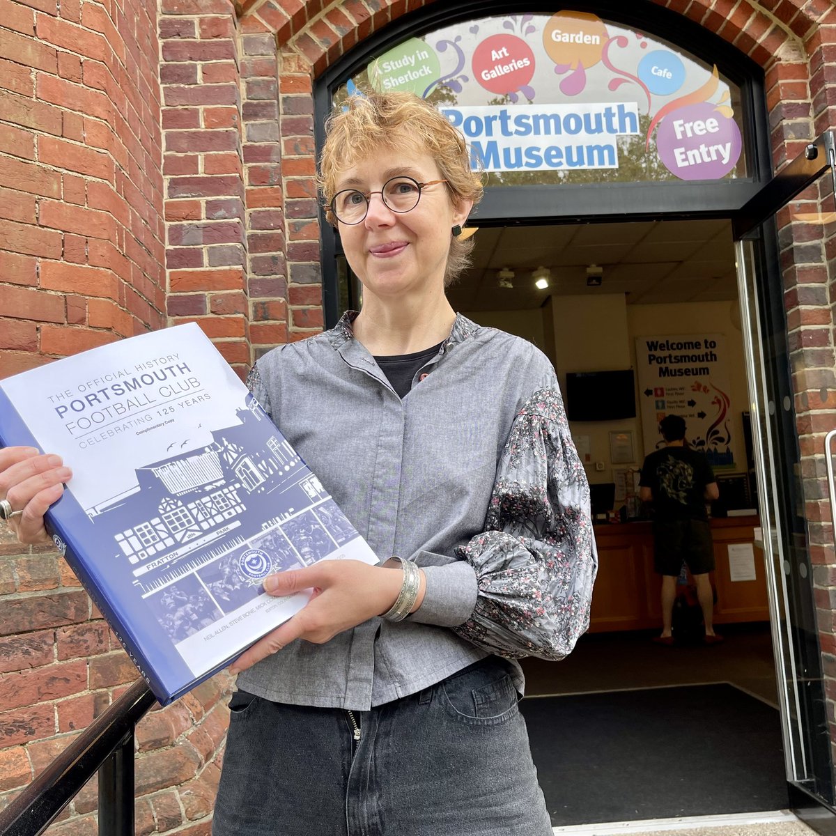 We’re closing in on 300 pre-orders for the @Pompey 125 book ahead of them hitting the shelves from Monday. You can reserve your copy with Ellen & team at @PortsCityMuseum either in their shop or by phone: 023 9283 4779 Take a look at their football collection while you’re there!o