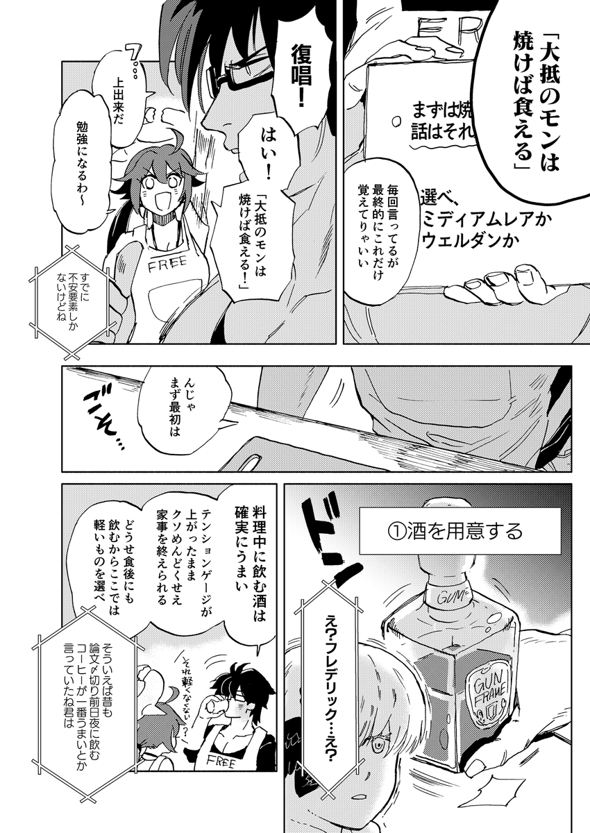 GGSTまんが 背徳のお料理教室
(同人誌より再録) 