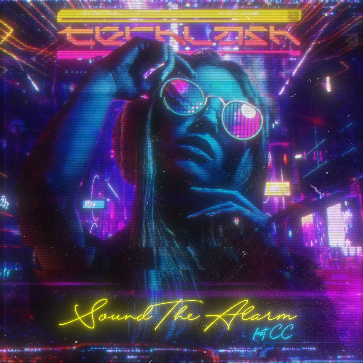 New music alert! Introducing cyberpunk act @techlash_music on Brutal Resonance Records. New digital single 'Sound the Alarm (feat. CC)' available now in both digital and vinyl postcard formats. brutalresonance.bandcamp.com/album/sound-th…