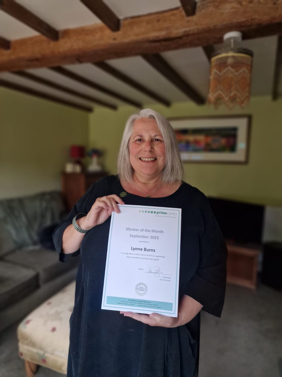 PRIMECymru's tweet photo. Our September Mentor of the Month!π
Congratulations to Lynne Burns, huge thank you for your hard work and dedication as a PRIME Cymru Volunteer Mentor! π
#PRIMEpeople #poblPRIME #mentorofthemonth https://t.co/5JyrwdvneK