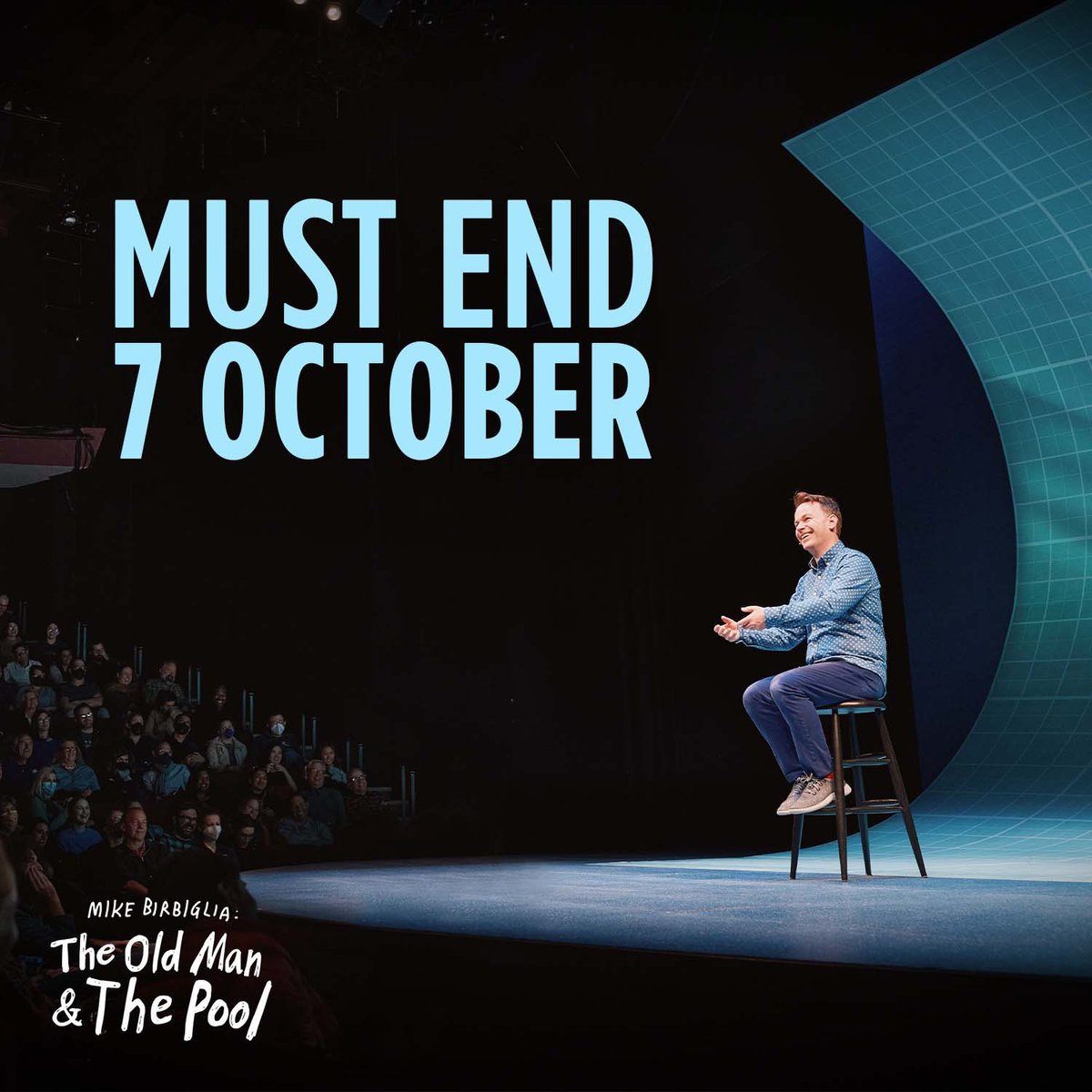 From the US to Edinburgh and then to London - Mike Birbiglia’s latest show has been on quite a journey!

Catch The Old Man and The Pool before 7 October. 🌊 

#OldManAndThePool