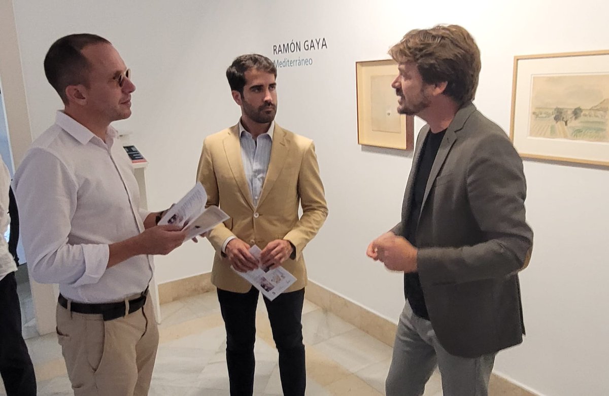 La exposición 'Ramón Gaya, Mediterráneo' arranca el @FestivalFile que llega a Murcia por primera vez.
@DiegoAviles_ @RafaelFusterB @la_fabrica
