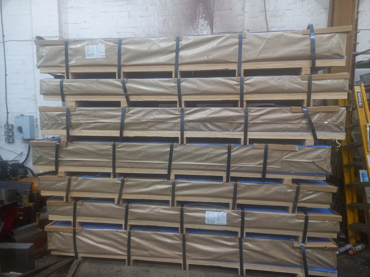 Aluminium 6082T6 Plate (3020mm x 1520mm) has been delivered today...

Thicknesses we stock:

5mm // 6mm // 8mm // 10mm // 12mm // 15mm // 16mm // 20mm // 25.4mm // 30mm // 31.75mm // 40mm // 45mm // 50.8mm // 57.15mm // 63.5mm // 76.2mm // 88.9mm // 101.6mm // 127mm // 152.4mm