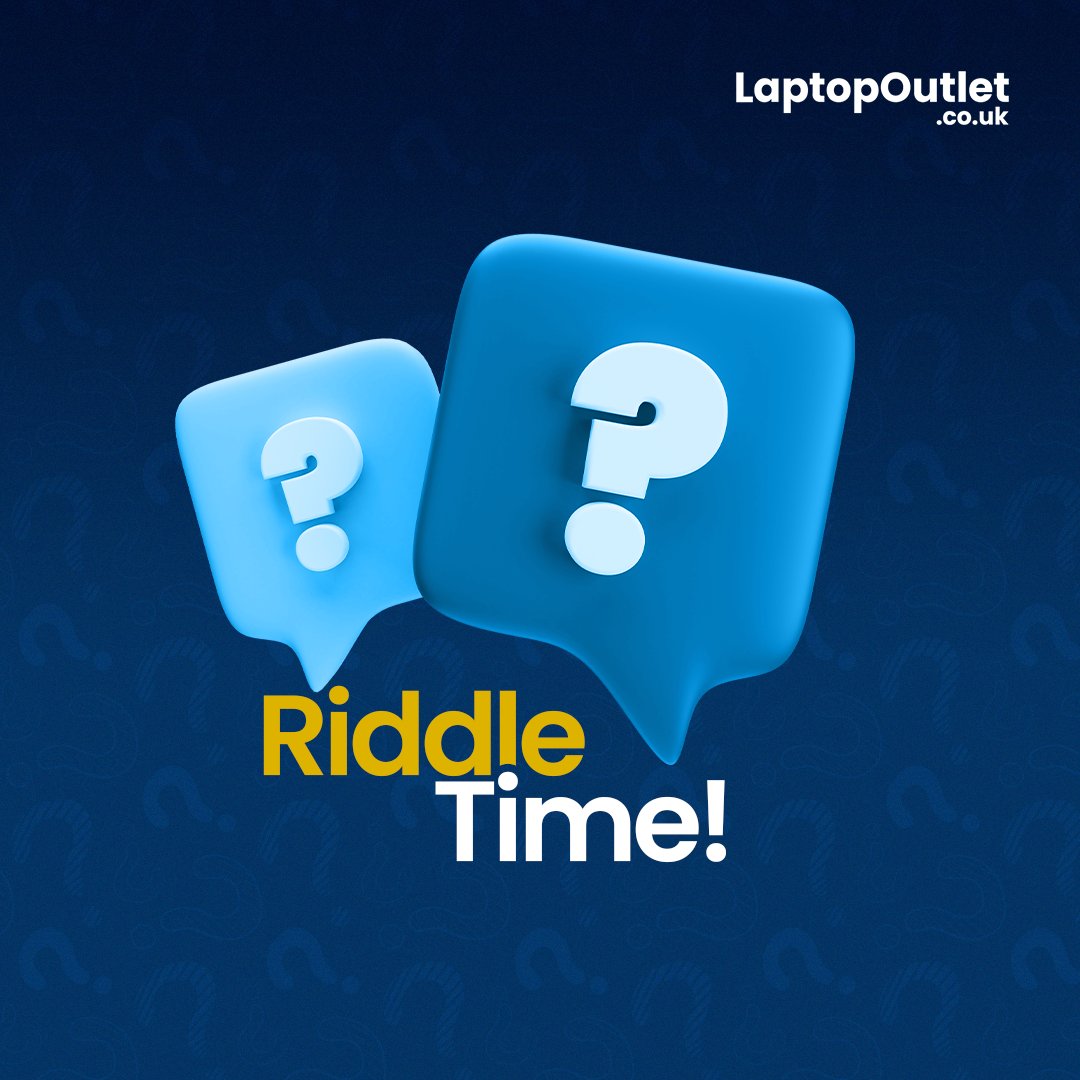 laptopoutletltd's tweet image. I have a ring but no finger. I speak without a mouth. I can display the time but can't tell it.
What am I? 🤔💡
#TechRiddle #ChallengeAccepted #CrackTheCode #laptopoutlet #guesstheanswer #answer