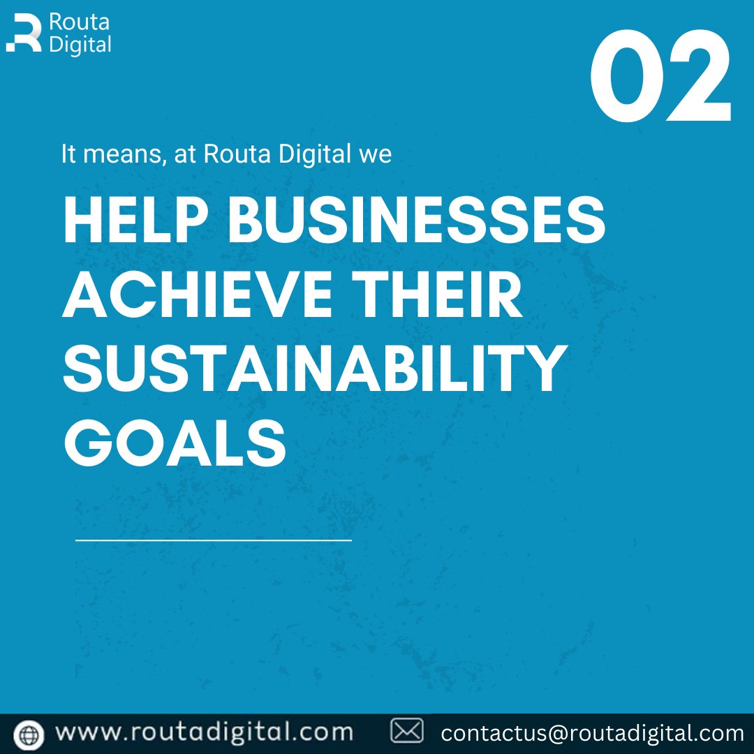 RoutaDigital's tweet photo. Our motto is more than words; it's a promise to help your business 'Achieve More with Less'. What does it mean?
-Cost-efficient success
-Sustainability
-Instant access to top resources
-Long-term focus on relationship
-Creating value through our services.
#RoutaDigital #finland https://t.co/eeJO8xNwNh