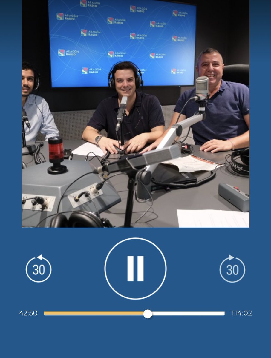 Iedis_unizar's tweet photo. 🎙️@GarcesAyerbe cuenta actividades #IEDIS en #EuropeanResearchesNight #NIGHTSpain #G9Missions @unizar en el programa #Ágora @aragonradio de @mruizbanos 
GRACIAS:@UccUnizar @CampusHuesca  @TeruelCampus @ESCIENCIA 
@Night_S_Team @NocheResearcher
🎧Minuto 43➡️https://t.co/kLQmw7ZQki https://t.co/jh4iMcYOQv