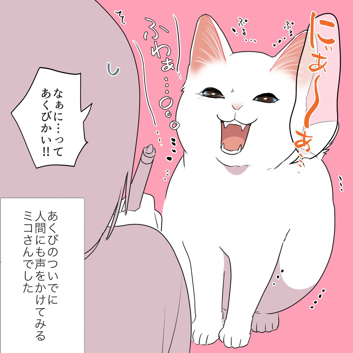 ついででも嬉しいけどね!!😭🐈 #ミコさん漫画