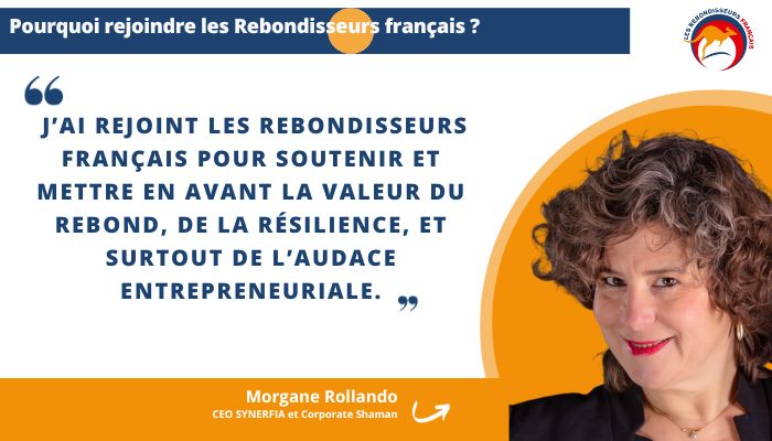 Pourquoi rejoindre les Rebondisseurs Français ?

👉Point de vue de la CEO de <a href="/Synerfia/">Synerfia</a>  et de CORPORATE SHAMAN PARIS, <a href="/MorganeRollando/">Morgane Rollando</a>  
 
#Entrepreneurs /#chefsdentreprises, êtes-vous certains de ne pas être concernés ?
 
 Rejoignez-nous lnkd.in/g-2Emw9
 
 #Rebond