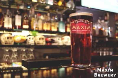 MaximBrewery's tweet photo. Last brew of Double Maxim for this week going through the brewhouse now! Our brewery shop is open until 3pm today if you want to come down to collect beer &amp; see us working hard! 😓 6 different beers or a 12 bottle mixed case including 2 of each bottles also available 👍🍻 https://t.co/0DiHlFSljg