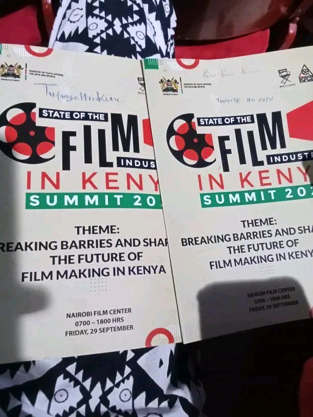 KikaoFilms's tweet photo. STATE OF THE FILM INDUSTRY IN KENYA SUMMIT.
#SOTFI2023 
#KFTPA #KFCB  #StateOfFilmIndustryKe
#Tufanyehiikitu https://t.co/dCNo2IflJG