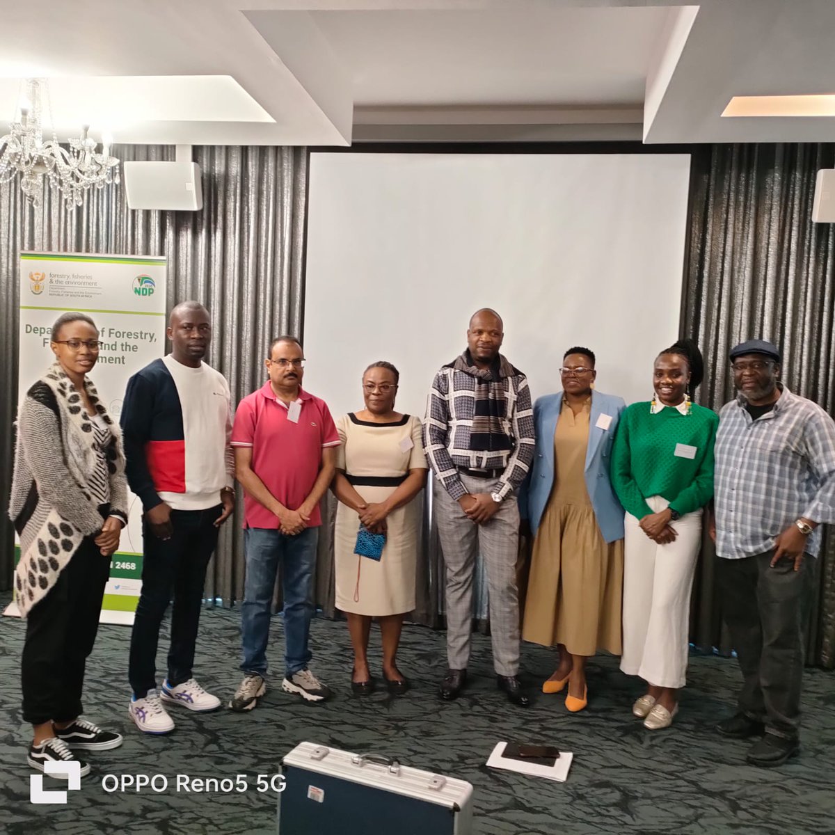 Representatives of the NRF <a href="/WitsUniversity/">Wits University</a>, <a href="/UKZN/">University of KwaZulu-Natal</a>, <a href="/ufh1916/">University of Fort Hare</a>, <a href="/environmentza/">Environmentza</a> consortium leading the Western Cape workshop on Climate Change and Disaster Management, supporting the development of the provincial climate change information system