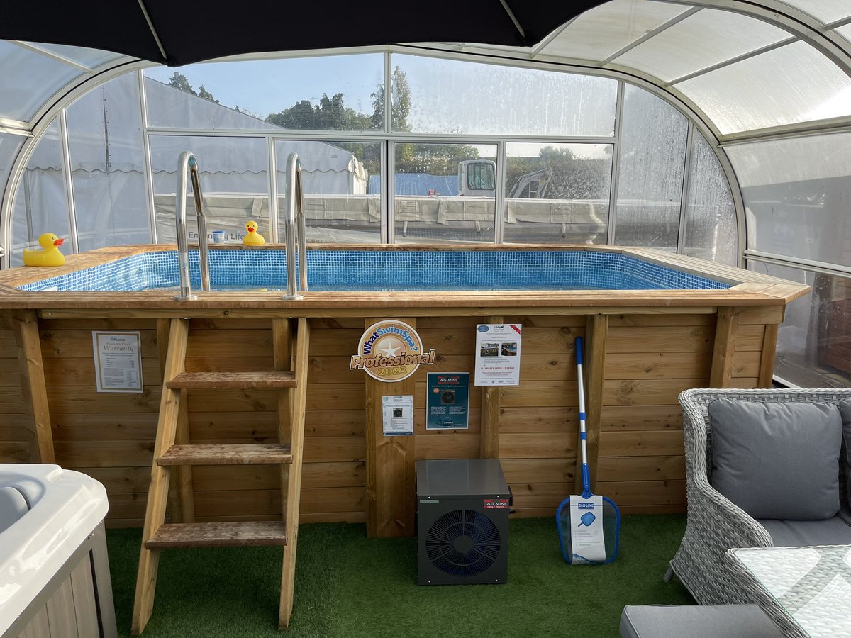 WensumPools's tweet photo. W O O D E N  P O O L  O F F E R

We have our ex demo wooden pool on offer at a fantastic clearance price of only £2,750.00

Swimming is so beautiful and energising and brings all the family together. If you have not got the
room for a full size pool in your garden 🩵 https://t.co/KfFfhE7rof
