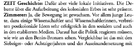 JuergenZimmerer's tweet photo. @faznet Dass #Kilb von mir als Mitglied der #Katechismus-Fraktion spricht, ist auch etwas mutwillig angesichts meiner Aussage im Interview /4 https://t.co/K5OYGo8zMM
