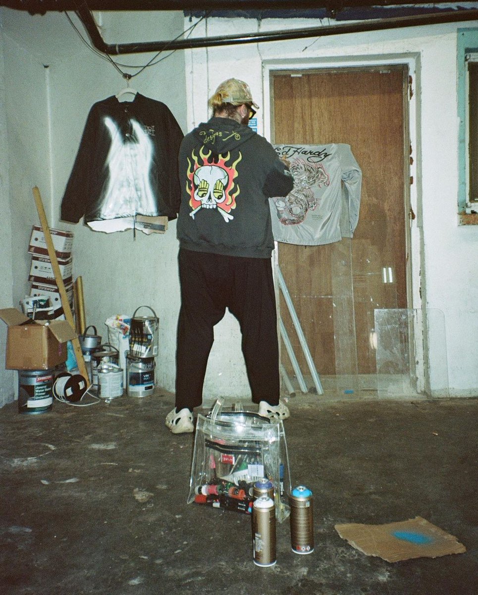 EdHardyEuro's tweet photo. NOW LIVE: EH x MN AUCTION

You are now invited to bid on your favourite piece to purchase on our website via auction, where the limited edition garments will go to the highest bidder, with bids taking place until 10am 03.10.23.

All coats will come with a Ed Hardy x @mason__newman cap.

Proceeds raised from the collaboration is being donation to Mind Charity, chosen by Mason and the Ed Hardy HQ.