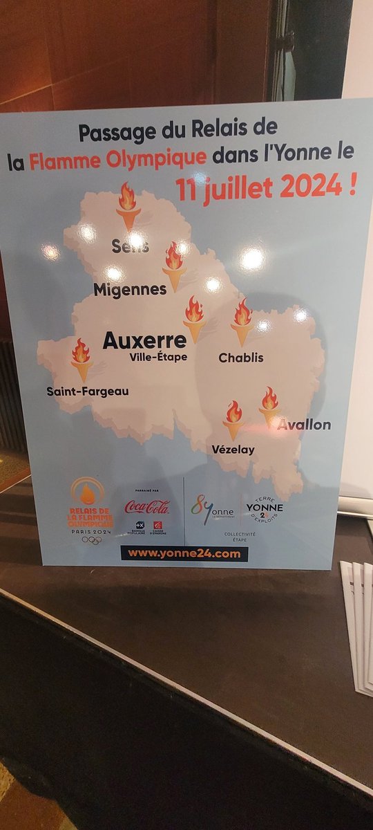 cyprienmateos's tweet image. Matinée travail dans #yonne à #migennes avec tous les partenaires et  acteurs du territoire pour réfléchir sur actions afin de mettre en valeur le département les villes &amp;amp; lieux emblématiques lors du passage #flammeolympique en juillet 2024 #yonne24 @OrangeBFC @Departement89