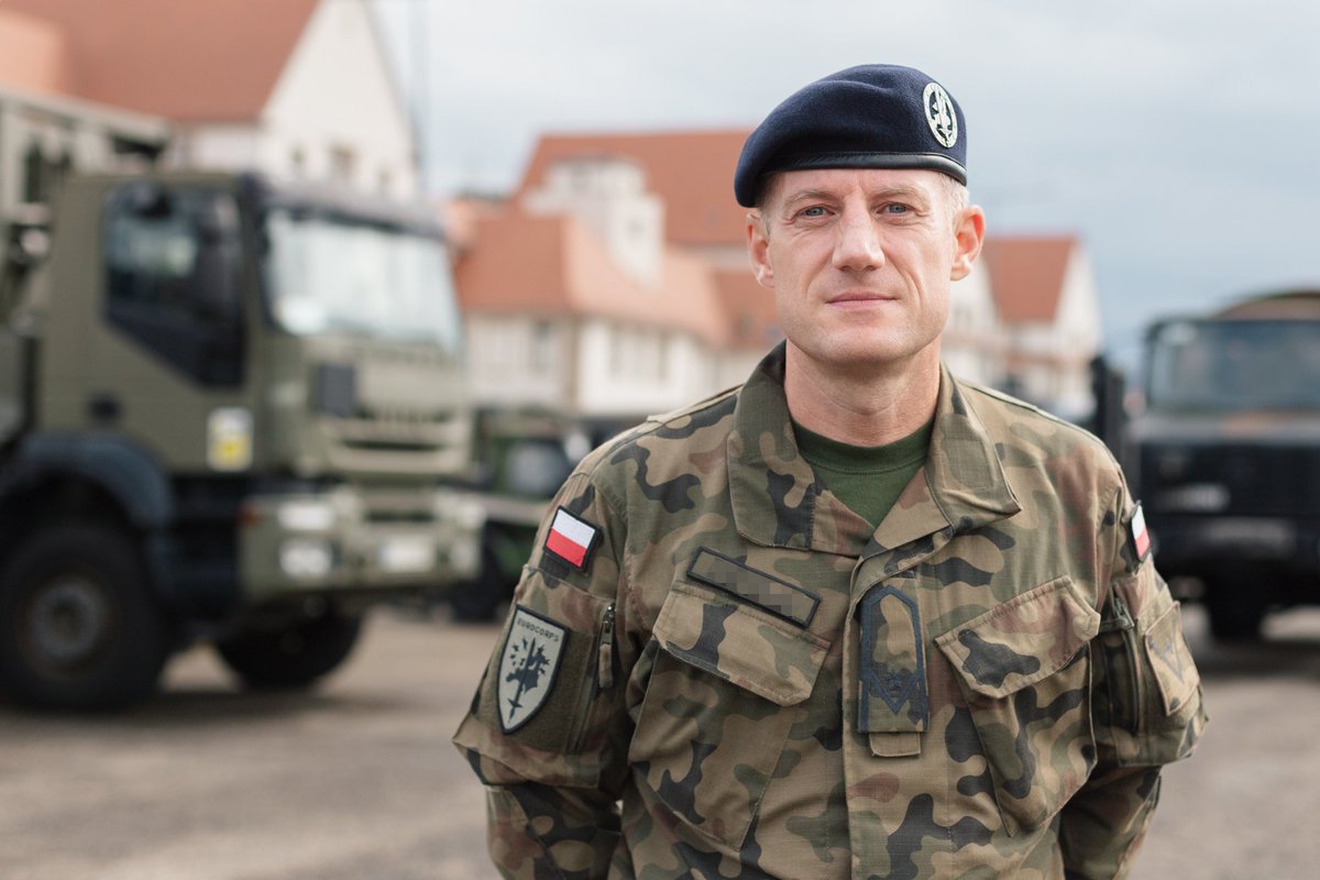 “ Serving and representing my country in Eurocorps is a great privilege and honor. 

I am proud, that I am able to support the preparation of the next important tasks, which HQ SPT BN will be faced with in the near future”. (Full quote on FB and IG)
#OurHeroes #UnitedForEUROCORPS