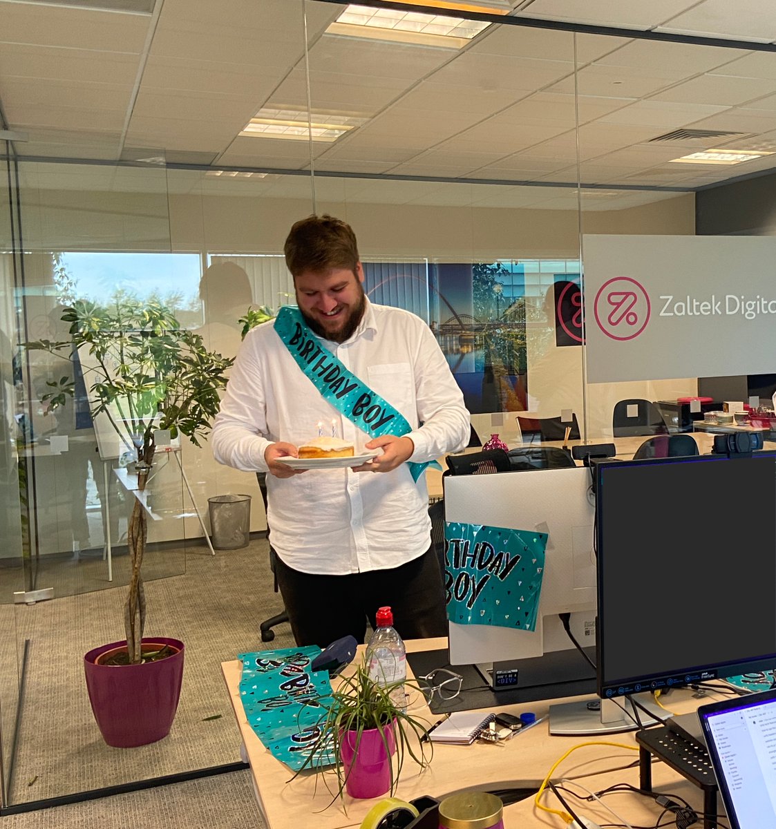 A massive happy birthday to our extremely talented developer Paul Shepherd! We hope you have a wonderful day!

#HappyBirthday #Birthdayboy #companyculture #userexperience #Saas #userresearch #softwareconsultancy #customerexperience #bespokesolutions #softwaredevelopment