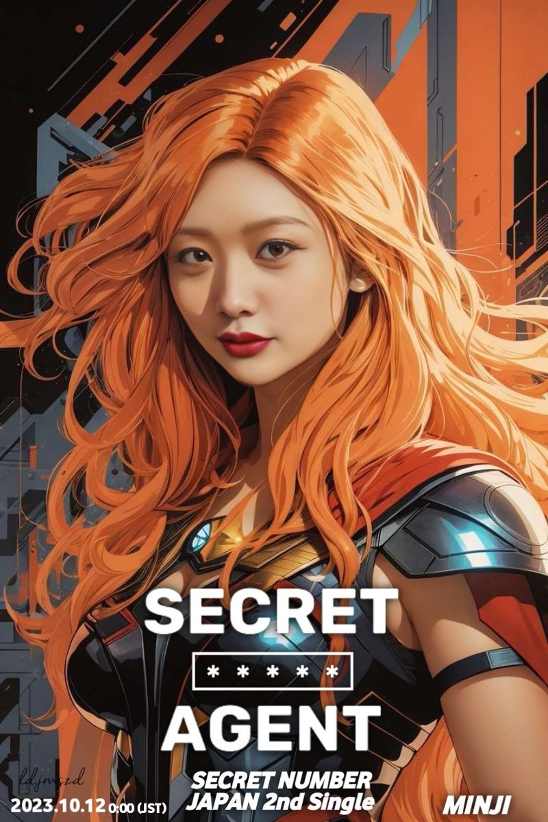 ldjmszd's tweet photo. [*****]
SECRET NUMBER(シークレットナンバー)
JAPAN 2nd Single
“SECRET AGENT”
Minji #ミンジ Photo Teaser 3

Release on 2023.10.12 0:00(JST)

#SECRET_NUMBER
#シークレットナンバー 
#SECRET_AGENT https://t.co/oa0CPHHOw3
