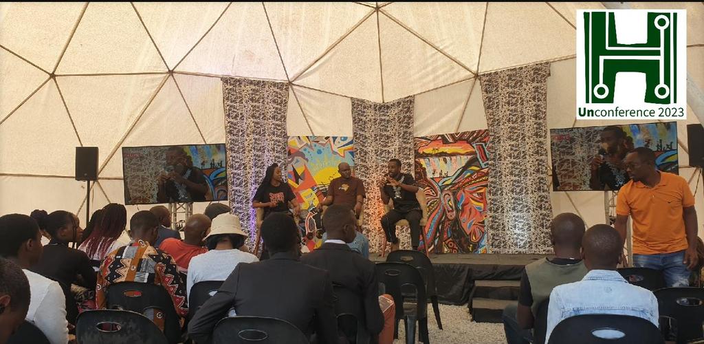 OpenParlyZw's tweet image. Join us live now in the #HubUnconference session &quot;Innovating in a captured environment: How Open Parly Africa is using Twitter Spaces.&quot; On the panel is Lynnette Manzini (OpenparlyZw), Christopher Kayonga (Open Parly Uganda) and Timothy Chemonges (Open Parly Uganda).…