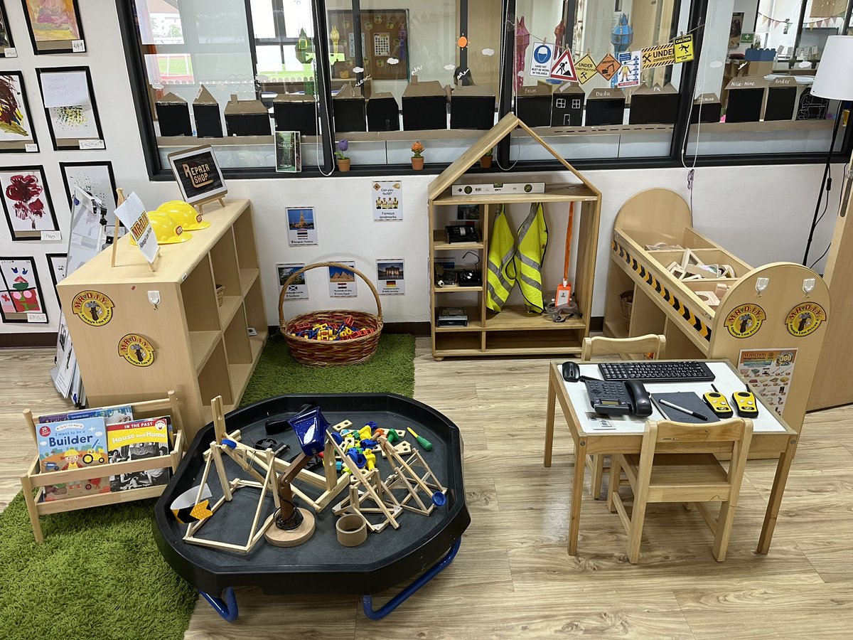DIY Repair Shop theme for next week 🔧🛠️👩‍🔧👨‍🔧 #EYProvocations #Playistheway