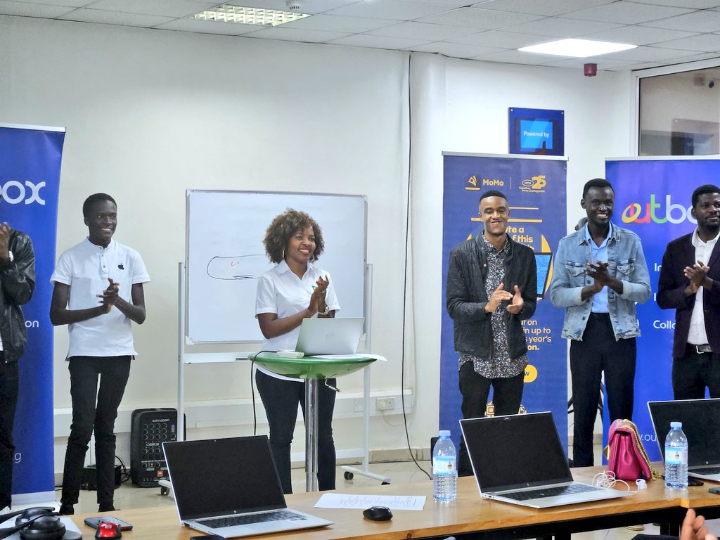 mtnmomoug's tweet photo. HAPPENING NOW:  From EchoKash to Transact Unity, the top 12 ideas and teams  have been announced, and we would love to thank everyone who submitted their idea this year.

#MoMoHackathon2023
#MTNMoMo https://t.co/oAmeejM0JF
