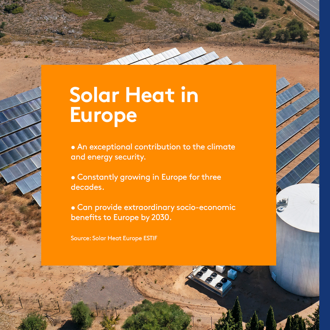 Solar heat has immense potential to provide extraordinary socio-economic benefits to Europe by 2030. meriauraenergy.com/home/solar-the…
#renewableenergy #solarheat