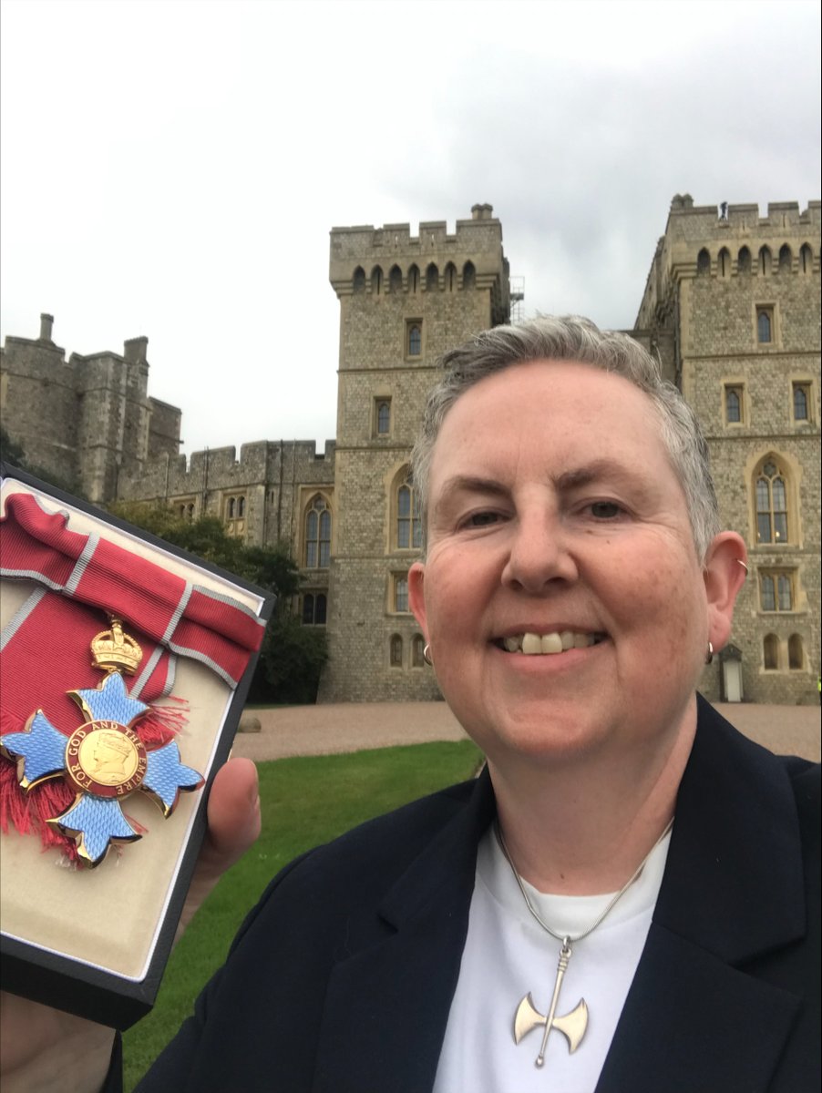 This week our CEO, @JoTodd4, received a CBE, awarded for her services to victims of domestic abuse. In a career spanning 30 years, Jo worked in survivor support organisations before shifting her focus to addressing the root cause of abuse: perpetrators. Congratulations!✨