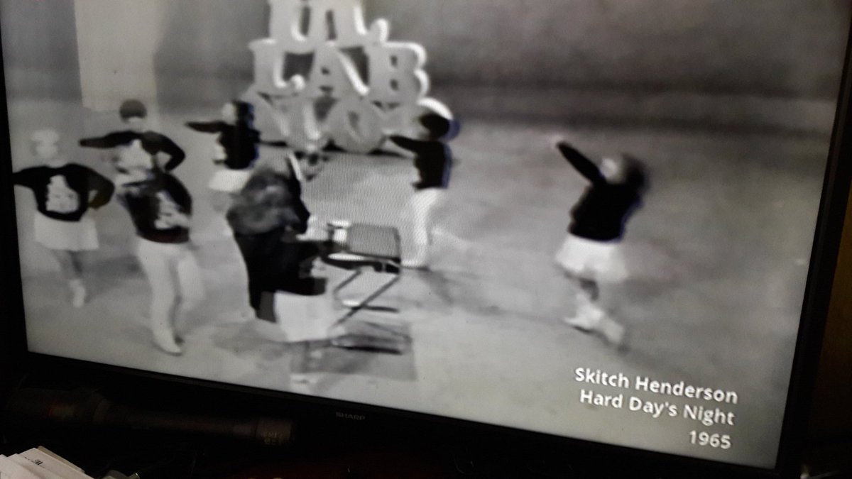 jeremynbarker's tweet photo. Love this performance of Hard Day's Night on @Thats60s - can't beat a few go go dancers to liven things up ! https://t.co/qdMFqJ3w4b