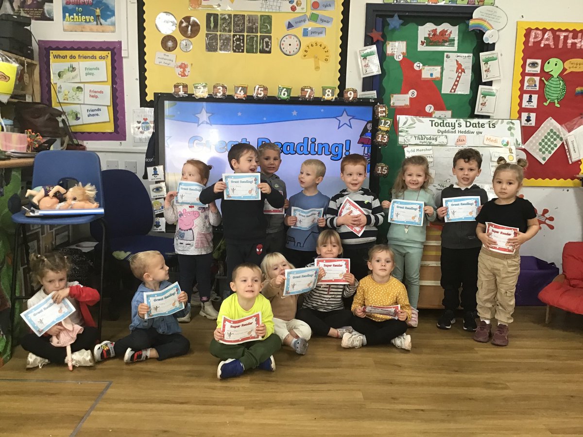 Gwaith da EYDM 🙌🌟 More amazing homework this week and it’s fantastic to see so many daily readers too! Bendigedig pawb! ⭐️🤩 da iawn too to our seren yr wythnos 🤩🌟⭐️ ⭐️ @HeadPdcs