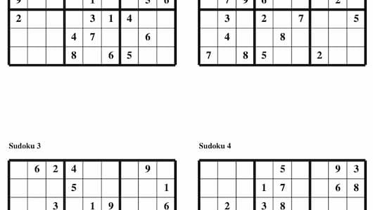 _Pasatiempos_ on X: Sudoku para imprimir nº 47