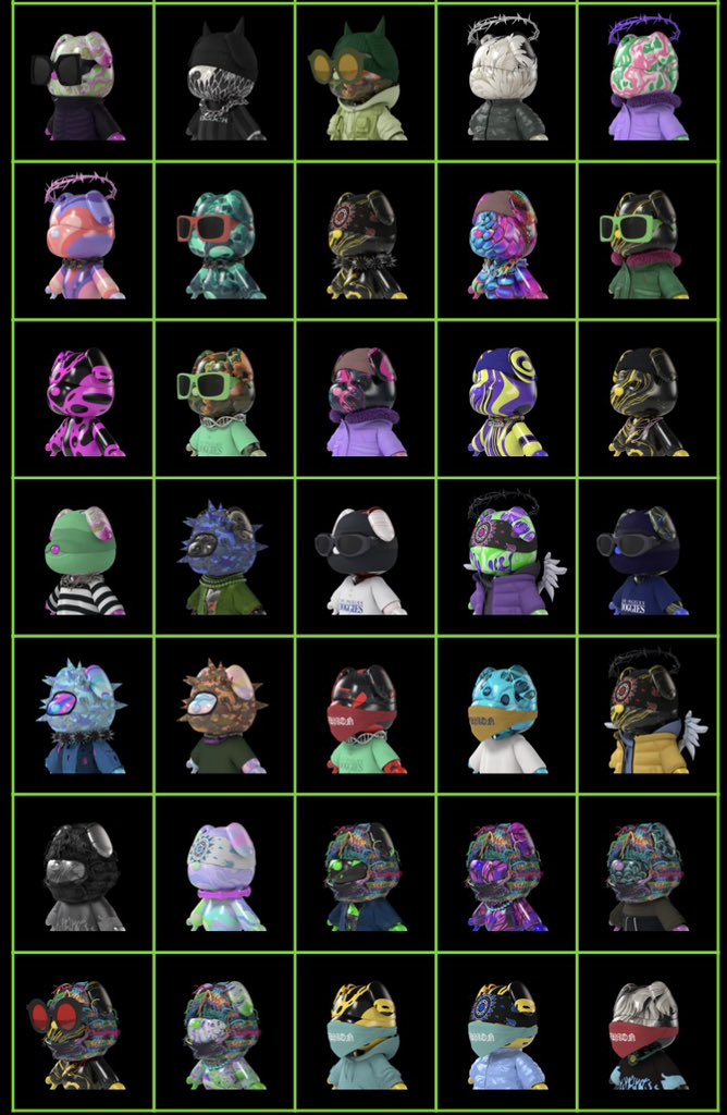 wu_yvan's tweet image. Finally, I fused / minted 70 set MetaSamurai2. 

I selected 6 instead of these 70 sets MetaSamurai2, which one you like the most? 

Happy mid autumn festival! 

#MetaSamurai2 #FUSION 
#1BLOCK #1BG