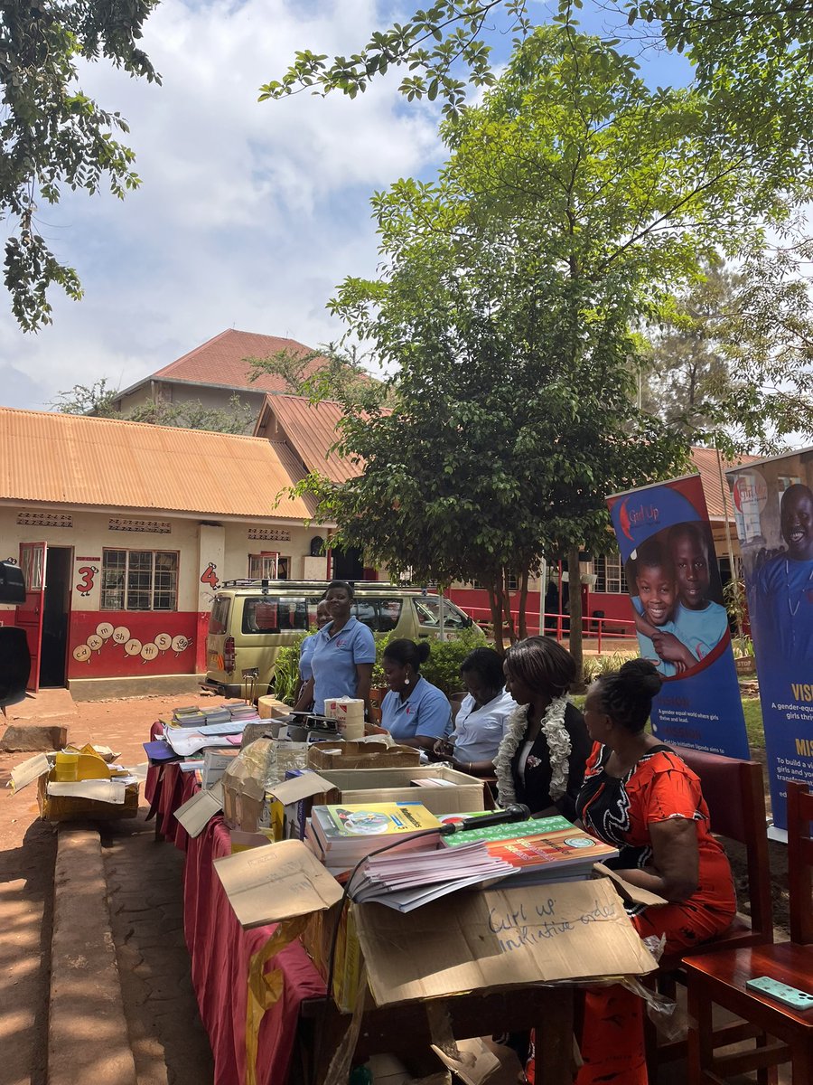 Checked in; Hand over of learning materials, teaching materials, stationery , readers, sign language manuals, teachers guides &amp; resource books, etc 270 materials to be distributed by <a href="/GirlUpUganda/">Girl Up Uganda</a> &amp; <a href="/LcaUganda/">Local Coalition Accelerator - Uganda</a> with funding from <a href="/hiltonfound/">Hilton Foundation</a> to 04 <a href="/KCCAUG/">Kampala Capital City Authority (KCCA)</a> schools #localization
