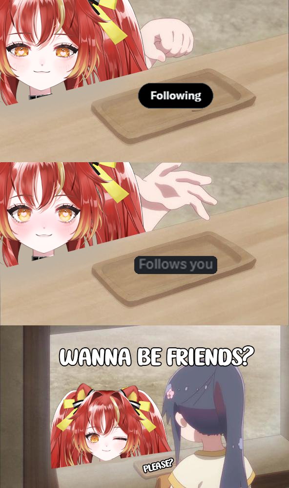 DeliciaRin_'s tweet image. Following a VTuber and they follow you back 💕👉🏻👈🏻