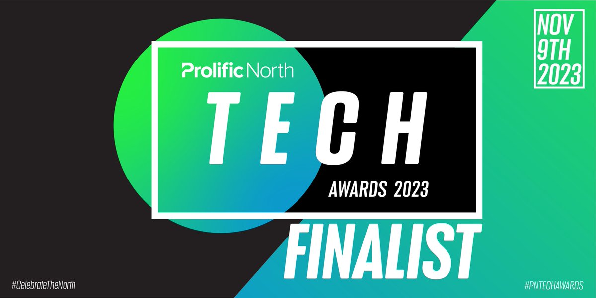 We are excited to announce that we've been shortlisted for two categories at this year's @ProlificNorth Tech Awards! 🎉

❤️ Best Workplace
🤖 Best use of AI

#PNTechAwards #CelebrateTheNorth