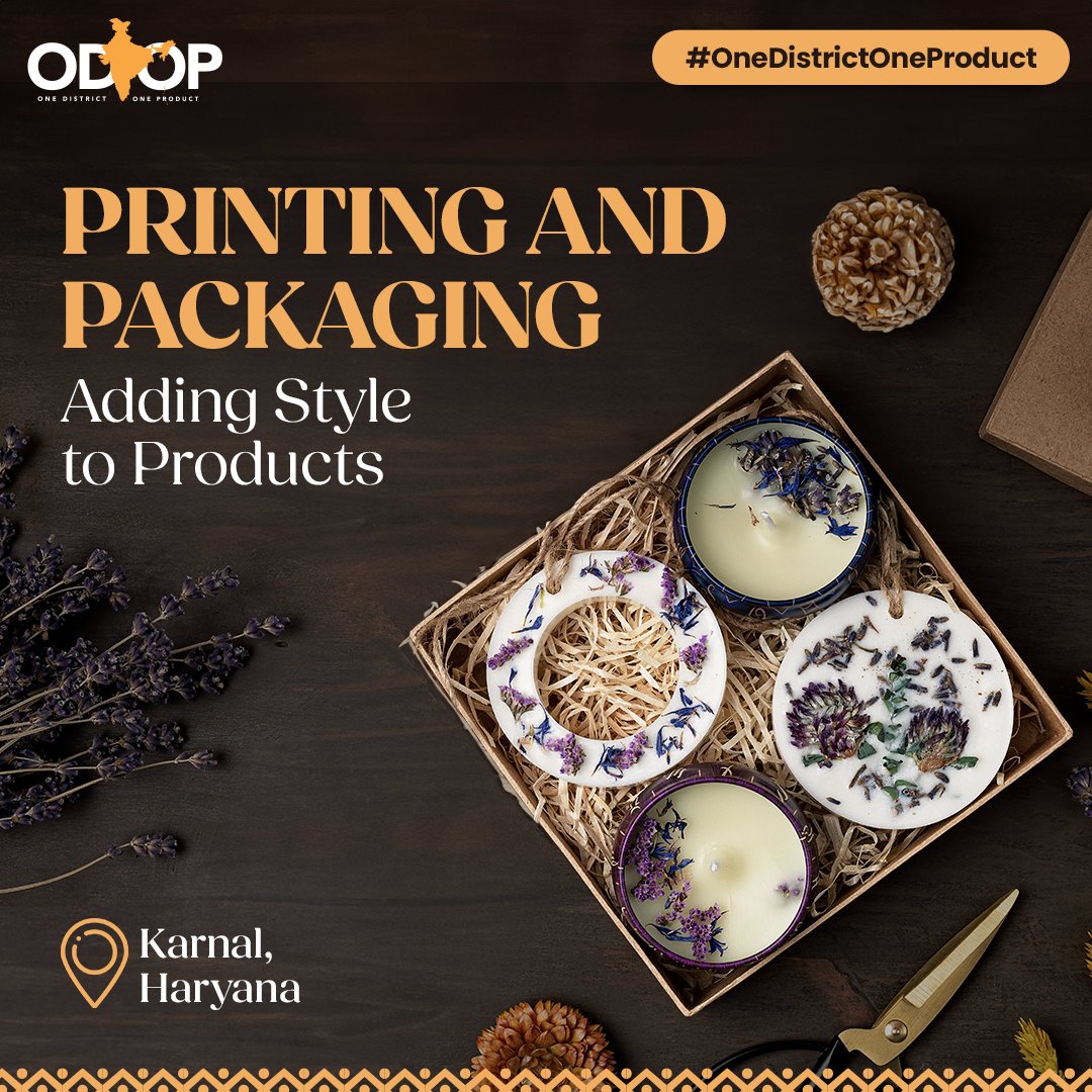 From flexographic to offset printing, #Karnal's #printing and packaging industry wraps innovation and creativity into every package. 📦

Discover more at: bit.ly/II_ODOP

#InvestInHaryana #ODOP #Haryana #InvestIndia #OneDistrictOneProduct #PackagingIndustry