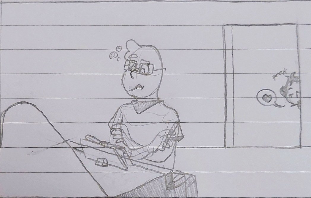 Admiring from afar.
#Elemental #Elementalfanart