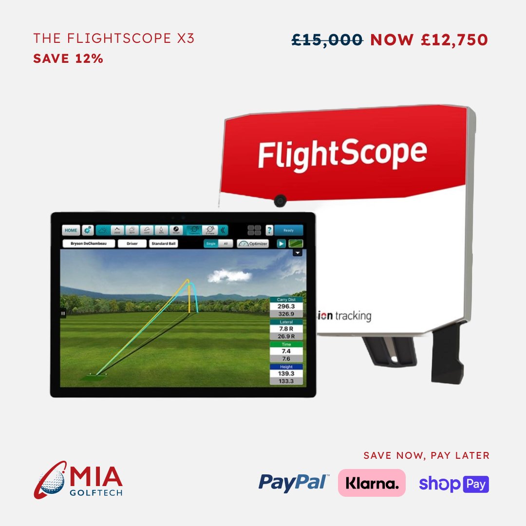 MIAGolfTech's tweet image. The Ryder Cup is underway and our special sale is in full swing 🏌️

Hit the link below to check out the full sale and unlock extra savings on state of the art golf tech, with the MIA expert touch.

miasportstechnology.com/collections/gi…

#golf #flightscope #capto #rydercup #rydercup2023
