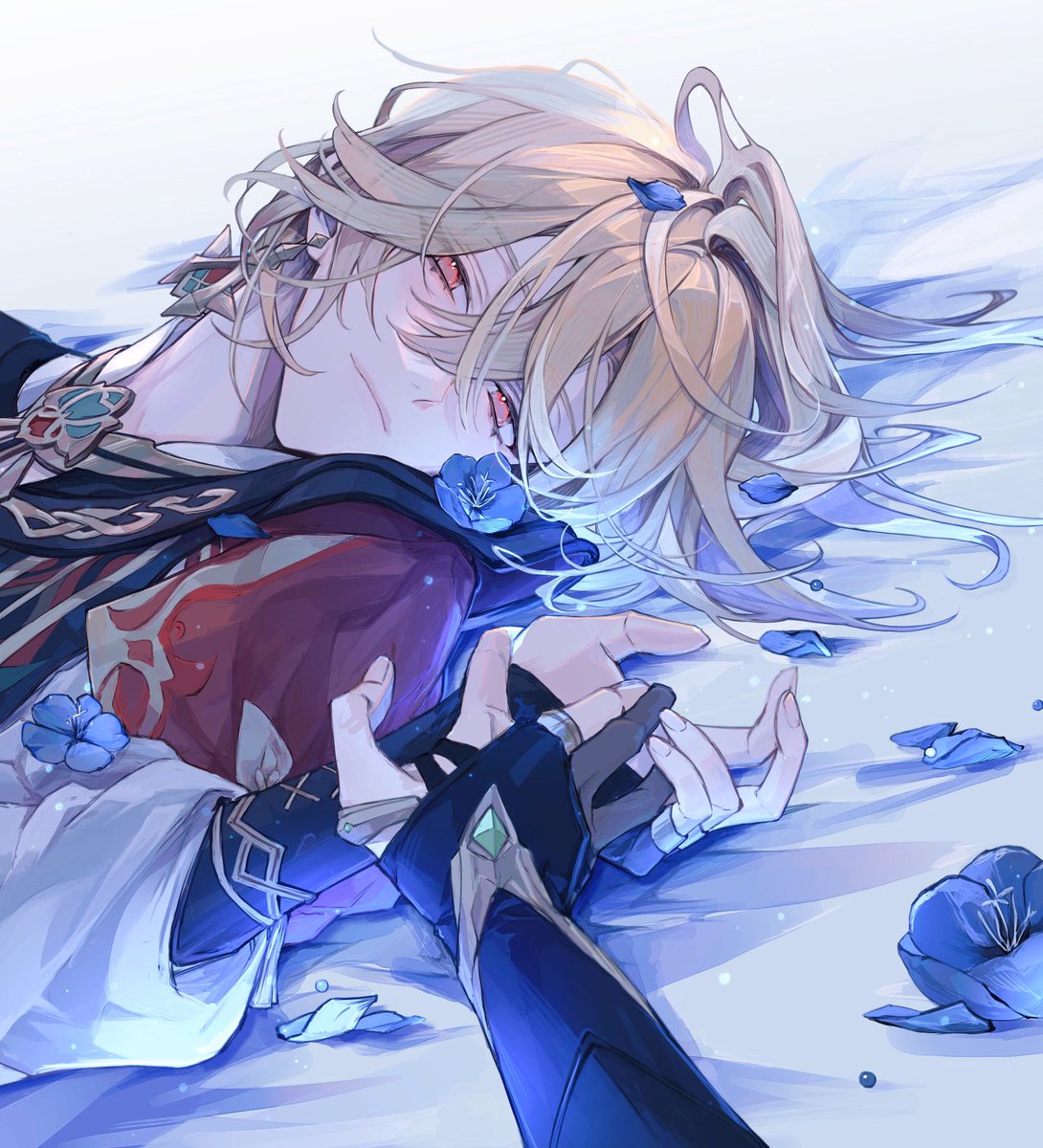 10STXX's tweet photo. アルカヴェ🔞新刊　表紙~૮ ̥_ ̫ _ ̥ ა  끝! https://t.co/KvqhDNyZUF