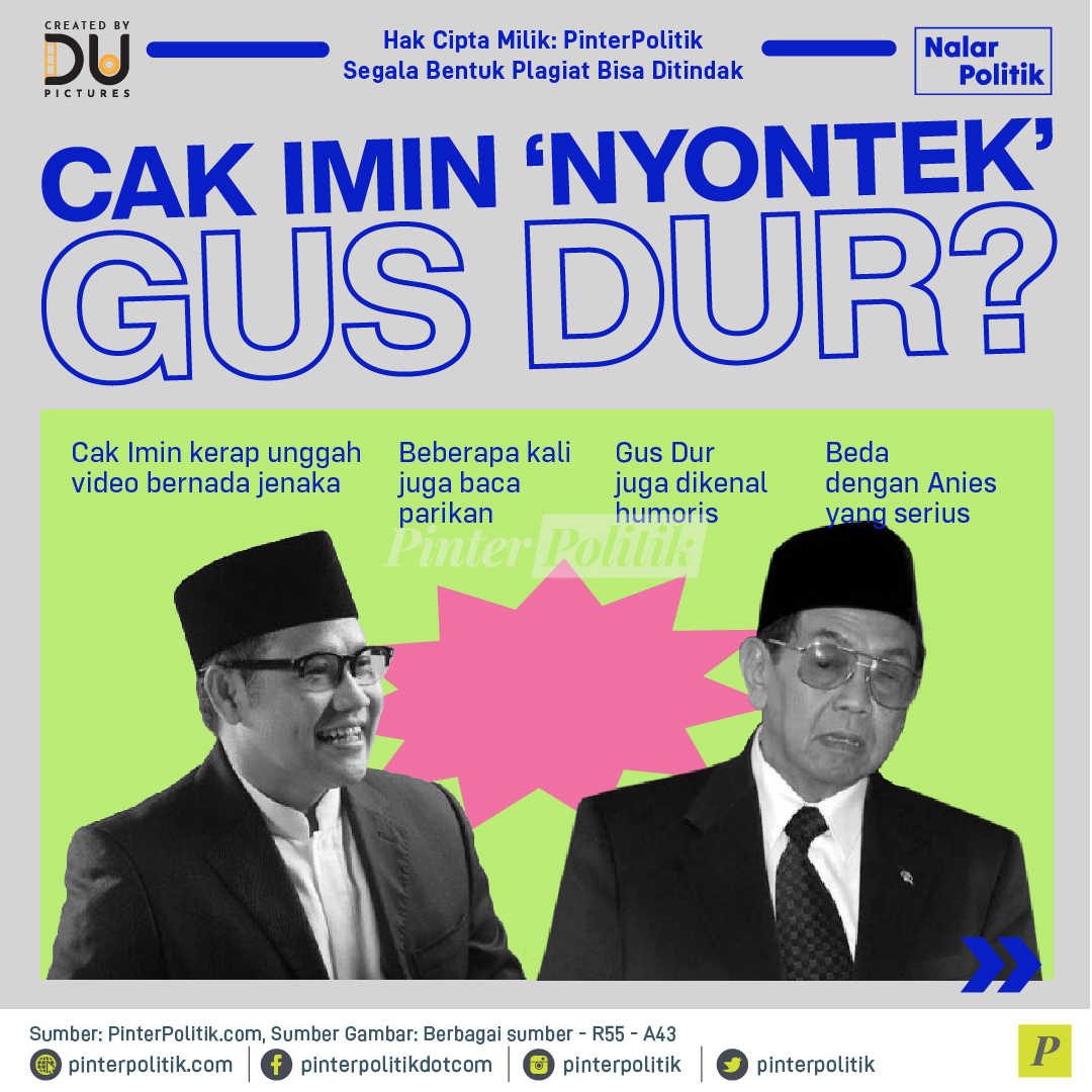 pinterpolitik's tweet photo. Mungkin Gus Dur emang idola semua orang, positive thinking aja~ 

#aniesbaswedan #anies #muhaiminiskandar #cakimin #gusdur #medsos #humoris #nalarpolitik #pinterpolitik #beritapolitik #infografis #politik #politikIndonesia https://t.co/Uezq3JhhG6