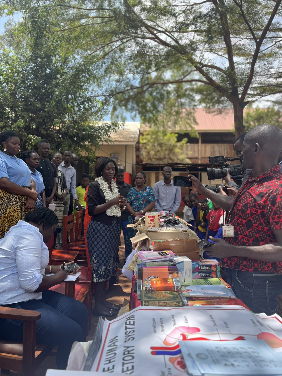 Now; Tr. Samuel Ariong; the powerful teacher transforming the lives &amp; careers of the children at St Ponsiano Kyamula Primary school says; This support will enable teachers deliver the content effectively to the 1154 learners currently enrolled &amp; align to the curriculum easily!