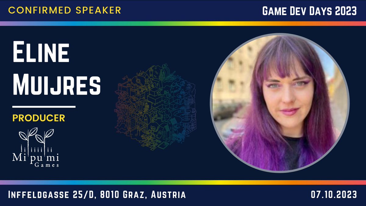 gamedevdays's tweet photo. Meet the speakers of the #GDDG23! 

We are happy to have @ElineMuijres from our friends at @Mipumi  back at the Game Dev Days! 

Come to hear her talk about "From Prototype to Publisher: a Paws &amp; Reflect on Developing Howl"🐺 https://t.co/RZDMmlvRxf