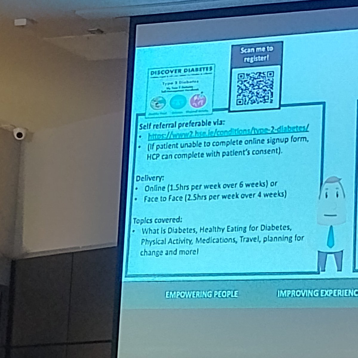 Rachel Mulcahy (@yumyumrachum) on Twitter photo <a href="/HSECHO7/">HSE Dublin South, Kildare & West Wicklow</a> @DMHospitalGroup #EnhancedCommunityCare
Fiona O'Shea senior dietitian and Ann Fitzpatrick ANP diabetes presenting on integrated care success and the DISCOVER DIABETES program in CHO7 <a href="/HSECHO7/">HSE Dublin South, Kildare & West Wicklow</a> @DMHospitalGroup #EnhancedCommunityCare
Fiona O'Shea senior dietitian and Ann Fitzpatrick ANP diabetes presenting on integrated care success and the DISCOVER DIABETES program in CHO7