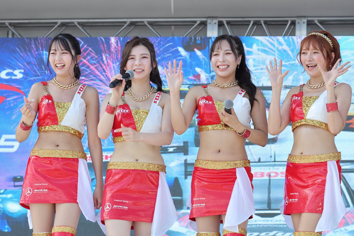 thalys0204's tweet photo. 2023.08.26～27
#SUPERGT＠#鈴鹿サーキット
GT300 No.22 R'Qs motorsports
R'Qs racing girls
右から
安西茉莉さん（@anzaimari）
波岡なみさん（@777___nami）
橘京さん（@KyonnTachibana）
菅田れもんさん（@sudalemonnn）

#安西茉莉
#波岡なみ
#橘京
#菅田れもん
#rqsracinggirls
#RQsmotorsports https://t.co/ZcLtWMQT5J
