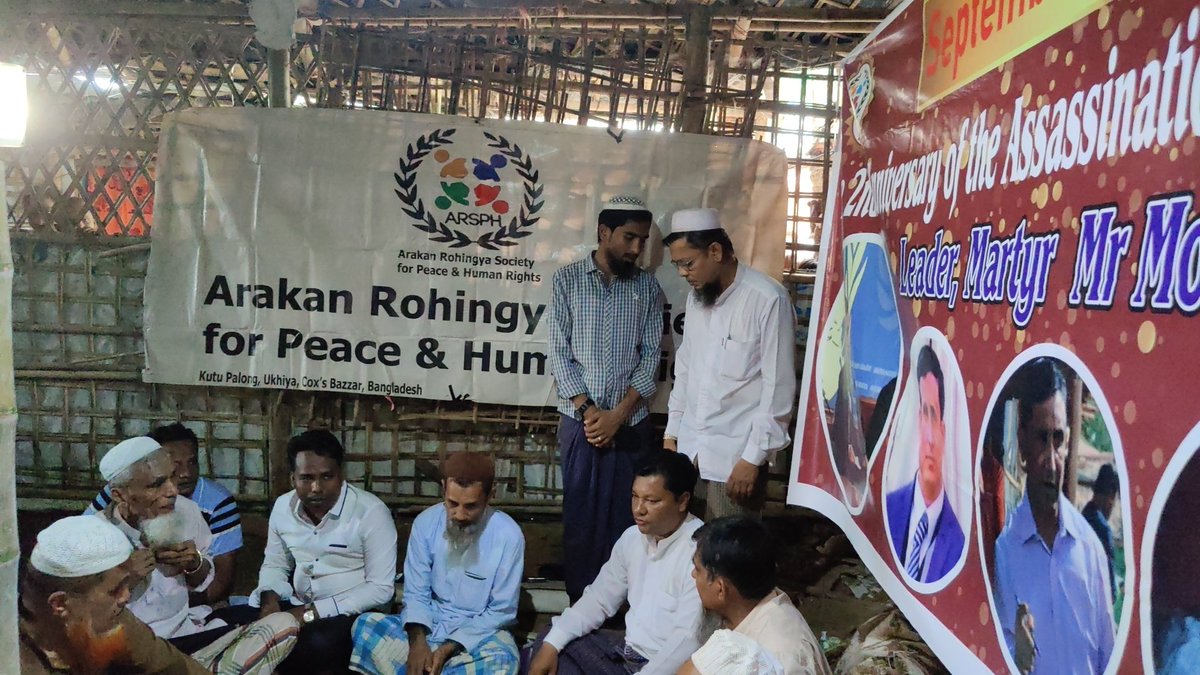 UMgMgTin4's tweet photo. Today marks the second Anniversary of the Assassination of Rohingya Leader and Martyr Mr. Mohibullah, chairman of Arakan Rohingya Society for Peace and Human Rights-ARSPH.
#RohingyaLeader
#Mohibullah
#Peacefather
#humanrightsdefender
#ProminentLeader
September 29, 2023 https://t.co/9P9jSm7sVk