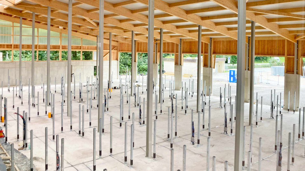 RudolfHoermann's tweet photo. Projekträtsel 🔍💚

Na, was denkt ihr, für was diese Halle in Zukunft genutzt wird?

Lasst es uns gerne wissen 👇 
Die Auflösung folgt nächste Woche.

#hörmann #projekt #bauvorhaben #rätsel #halle #bauen #mitraten https://t.co/oovkEdNAjZ