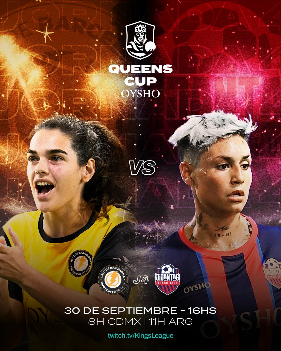 ✨ Mañana vuelve la Queens Cup Oysho

⚡️ <a href="/RayoBCNFEM/">Rayo de Barcelona FEM</a> 🆚 <a href="/JijantesFC/">Jijantes FC</a> 🧢